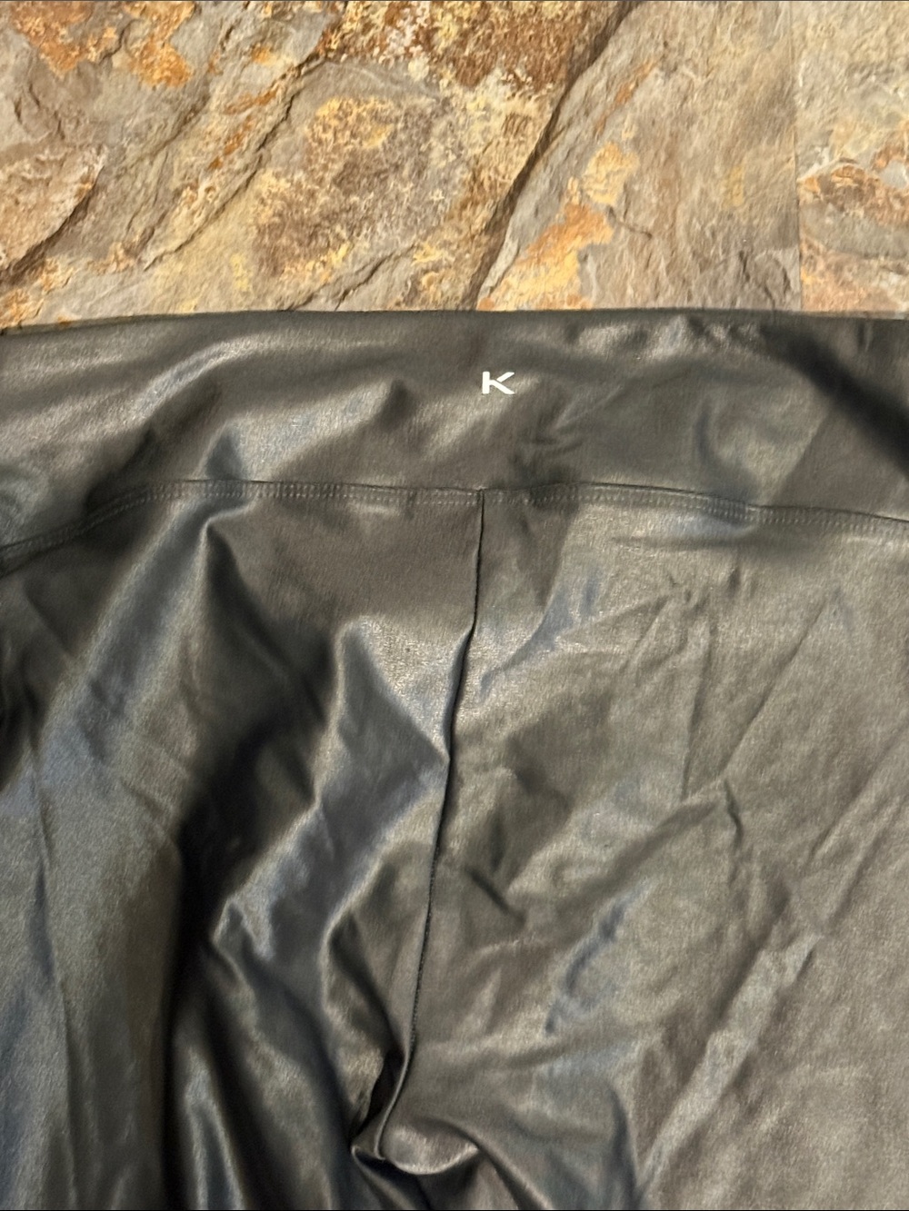 Koral women’s size large shiny dark grey leggings - Picture 8 of 9